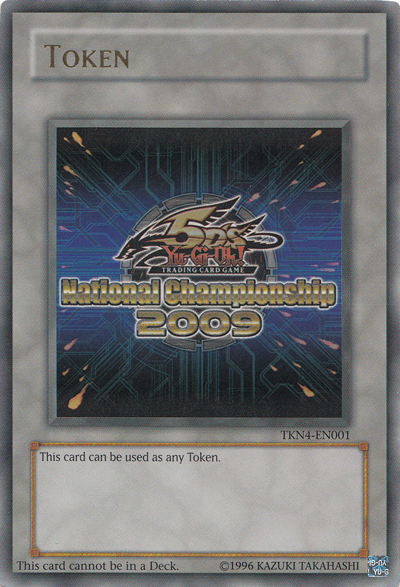 Yu-Gi-Oh 5D's 2009 National Championship Token [TKN4-EN001] Ultra Rare | Clutch Gaming