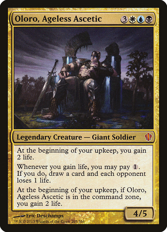 Oloro, Ageless Ascetic [Commander 2013] | Clutch Gaming