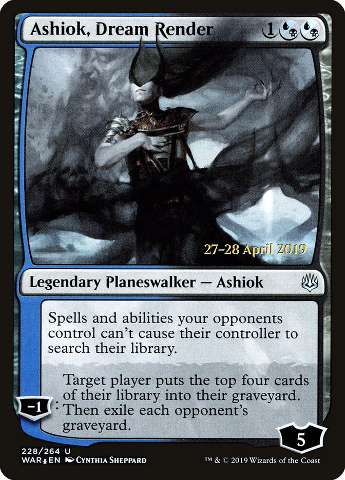 Ashiok, Dream Render [War of the Spark Prerelease Promos] | Clutch Gaming