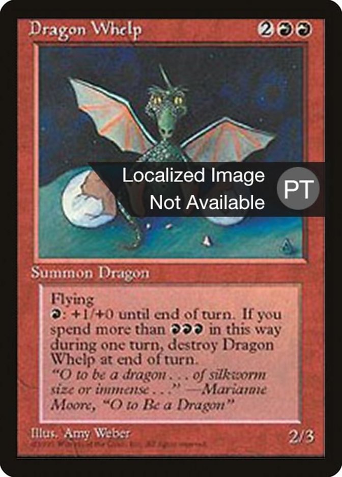 Dragon Whelp [Fourth Edition (Foreign Black Border)] | Clutch Gaming