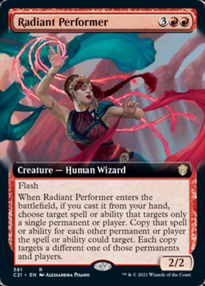 Radiant Performer (Extended Art) [Commander 2021] | Clutch Gaming