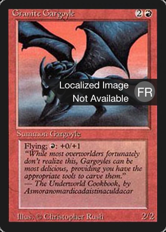 Granite Gargoyle [Foreign Black Border] | Clutch Gaming