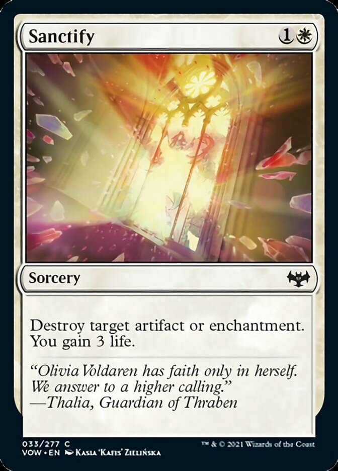 Sanctify [Innistrad: Crimson Vow] | Clutch Gaming