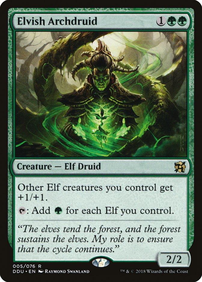 Elvish Archdruid [Duel Decks: Elves vs. Inventors] | Clutch Gaming