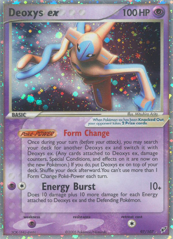 Deoxys ex (97/107) [EX: Deoxys] | Clutch Gaming