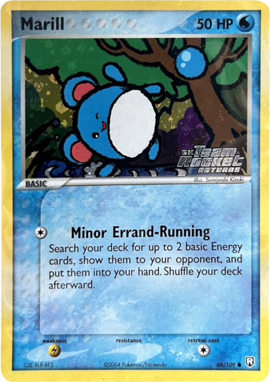 Marill (68/109) (Stamped) [EX: Team Rocket Returns] | Clutch Gaming