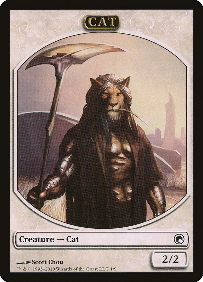 Cat Token [Scars of Mirrodin Tokens] | Clutch Gaming