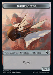 Phyrexian // Ornithopter Double-Sided Token [Dominaria United Tokens] | Clutch Gaming