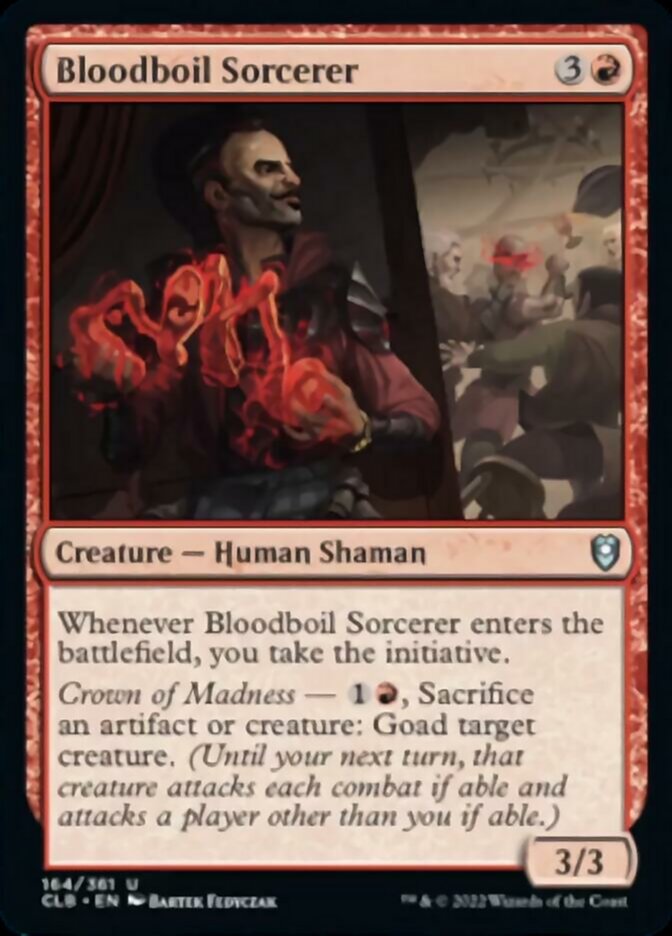 Bloodboil Sorcerer [Commander Legends: Battle for Baldur's Gate] | Clutch Gaming