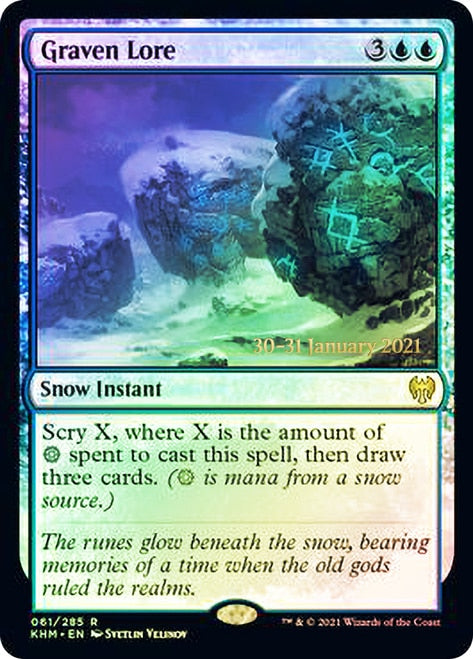 Graven Lore [Kaldheim Prerelease Promos] | Clutch Gaming