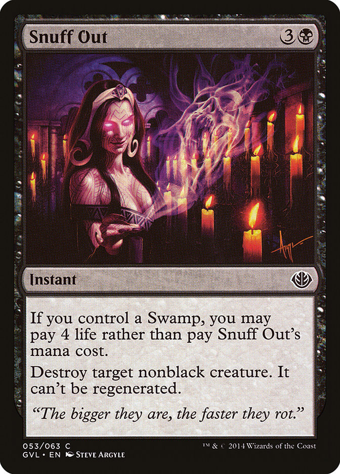 Snuff Out (Garruk vs. Liliana) [Duel Decks Anthology] | Clutch Gaming