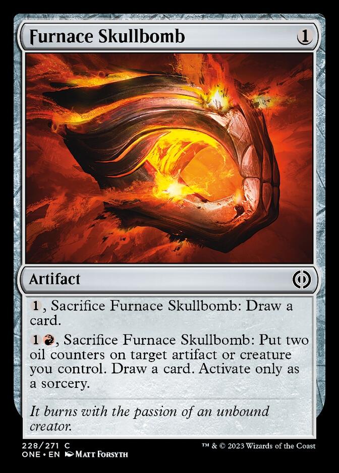 Furnace Skullbomb [Phyrexia: All Will Be One] | Clutch Gaming