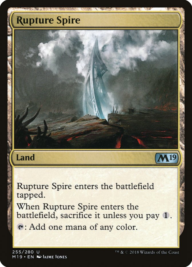 Rupture Spire [Core Set 2019] | Clutch Gaming