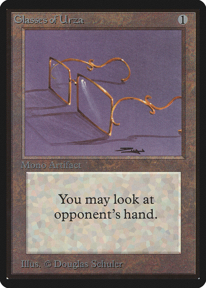 Glasses of Urza [Beta Edition] | Clutch Gaming