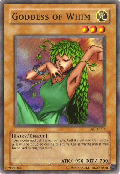 Goddess of Whim [MP1-003] Super Rare | Clutch Gaming