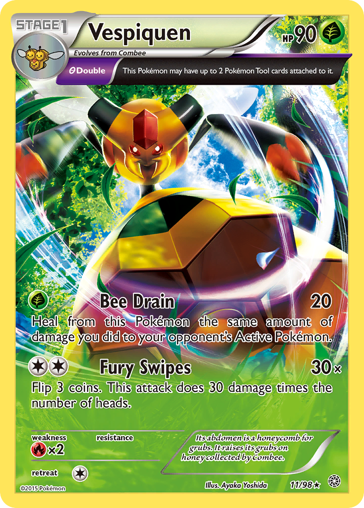 Vespiquen (11/98) [XY: Ancient Origins] | Clutch Gaming