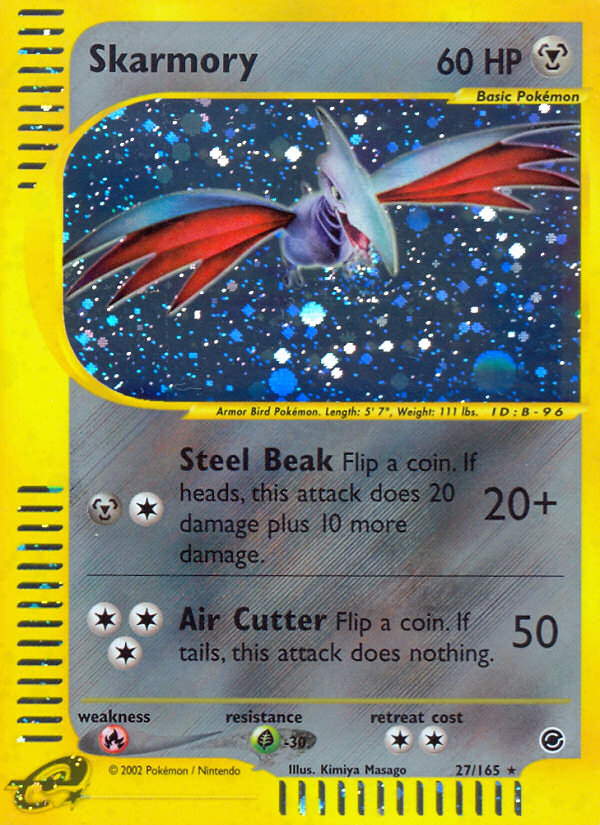 Skarmory (27/165) [Expedition: Base Set] | Clutch Gaming