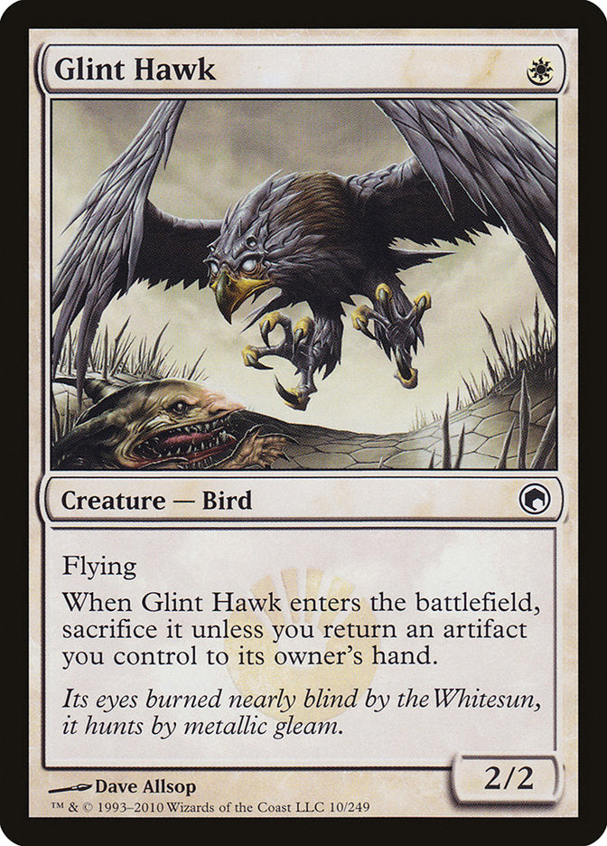 Glint Hawk [Scars of Mirrodin] | Clutch Gaming