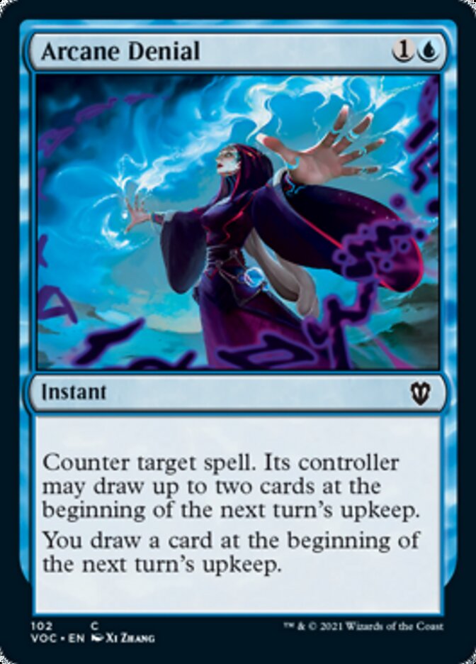 Arcane Denial [Innistrad: Crimson Vow Commander] | Clutch Gaming