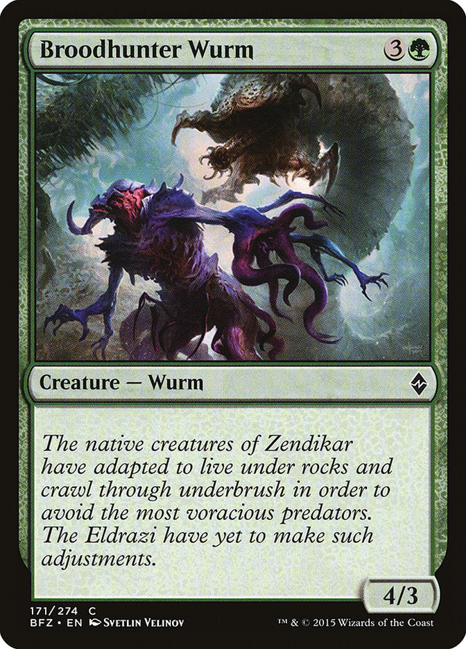 Broodhunter Wurm [Battle for Zendikar] | Clutch Gaming