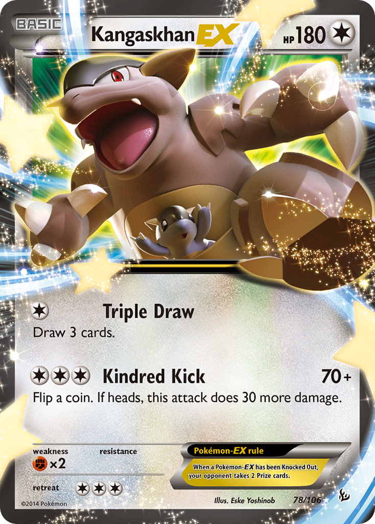 Kangaskhan EX (78/106) [XY: Flashfire] | Clutch Gaming