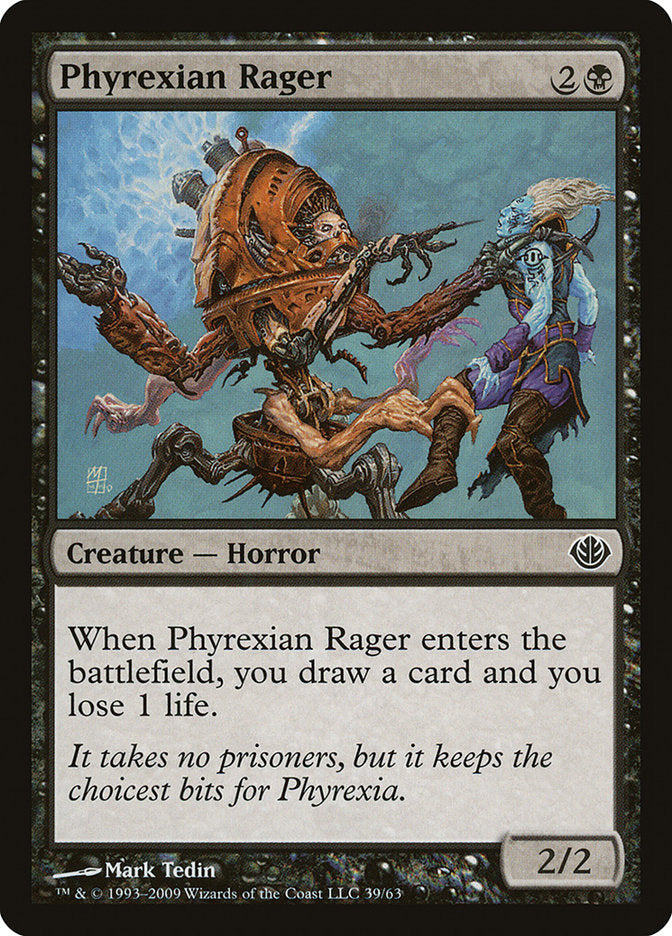 Phyrexian Rager [Duel Decks: Garruk vs. Liliana] | Clutch Gaming