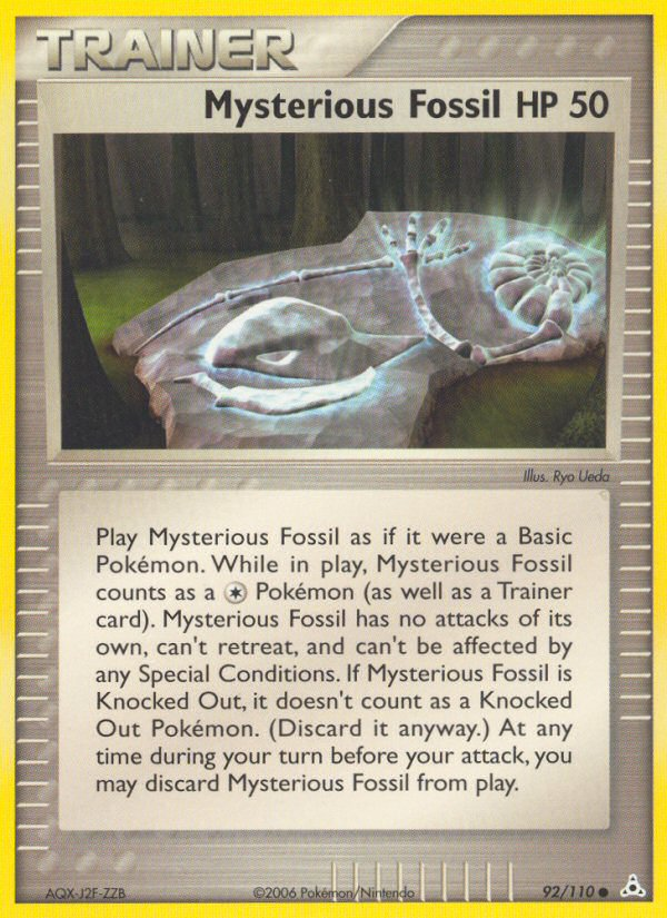 Mysterious Fossil (92/110) [EX: Holon Phantoms] | Clutch Gaming