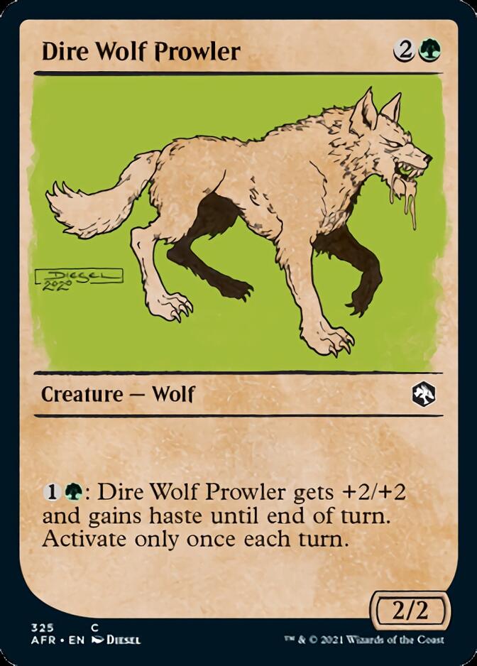 Dire Wolf Prowler (Showcase) [Dungeons & Dragons: Adventures in the Forgotten Realms] | Clutch Gaming