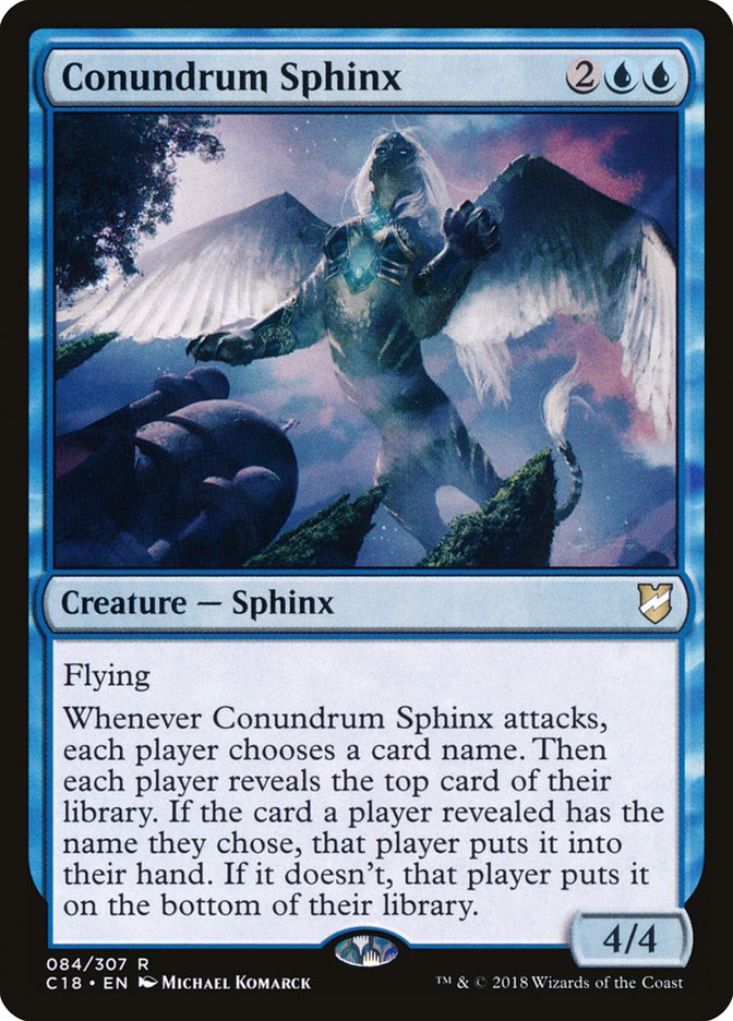 Conundrum Sphinx [Commander 2018] | Clutch Gaming