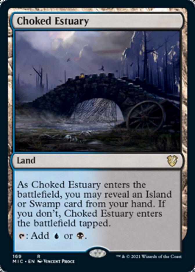 Choked Estuary [Innistrad: Midnight Hunt Commander] | Clutch Gaming