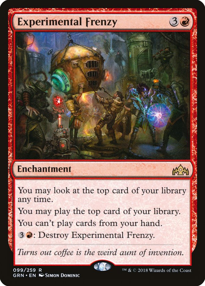 Experimental Frenzy [Guilds of Ravnica] | Clutch Gaming