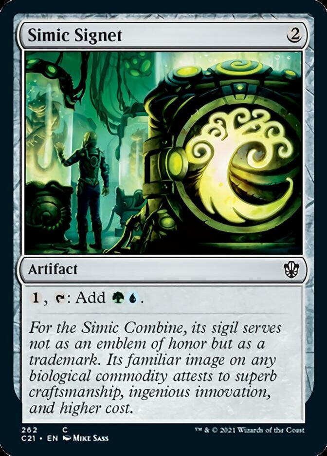 Simic Signet [Commander 2021] | Clutch Gaming