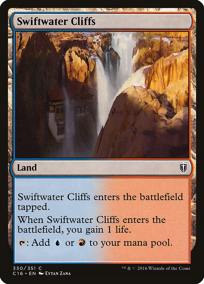 Swiftwater Cliffs [Commander 2016] | Clutch Gaming