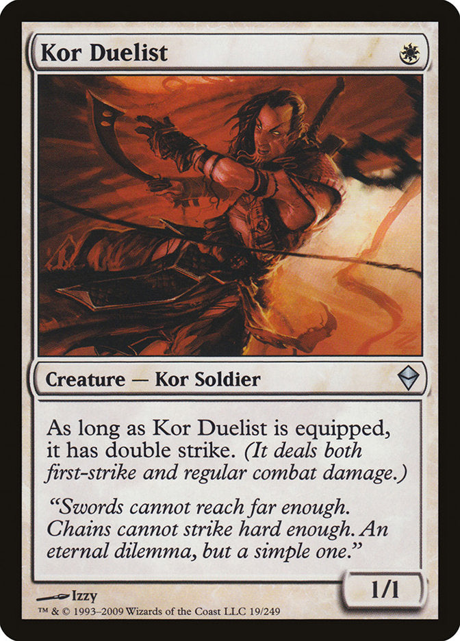 Kor Duelist [Zendikar] | Clutch Gaming