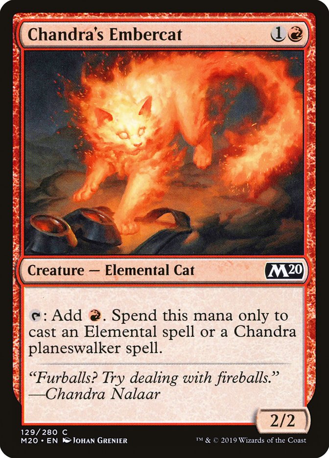 Chandra's Embercat [Core Set 2020] | Clutch Gaming