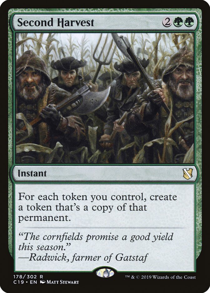Second Harvest [Commander 2019] | Clutch Gaming
