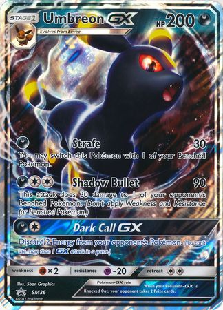 Umbreon GX (SM36) (Jumbo Card) [Sun & Moon: Black Star Promos] | Clutch Gaming