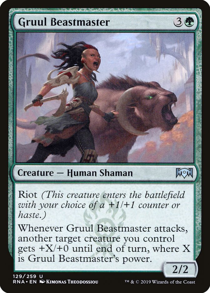 Gruul Beastmaster [Ravnica Allegiance] | Clutch Gaming