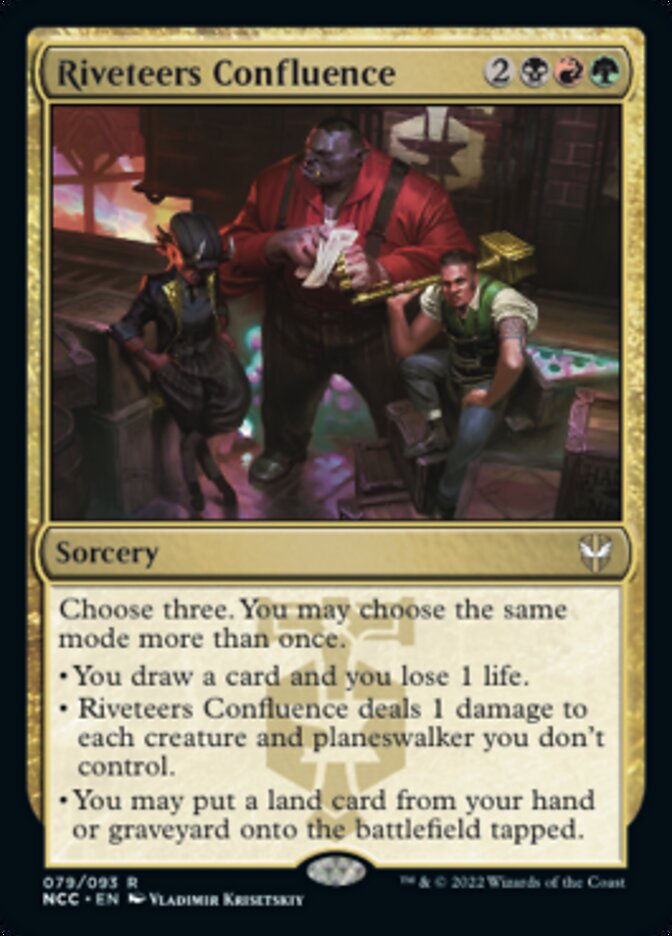 Riveteers Confluence [Streets of New Capenna Commander] | Clutch Gaming