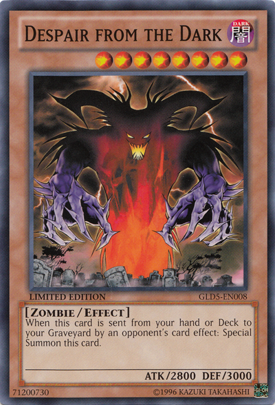 Despair from the Dark [GLD5-EN008] Common | Clutch Gaming
