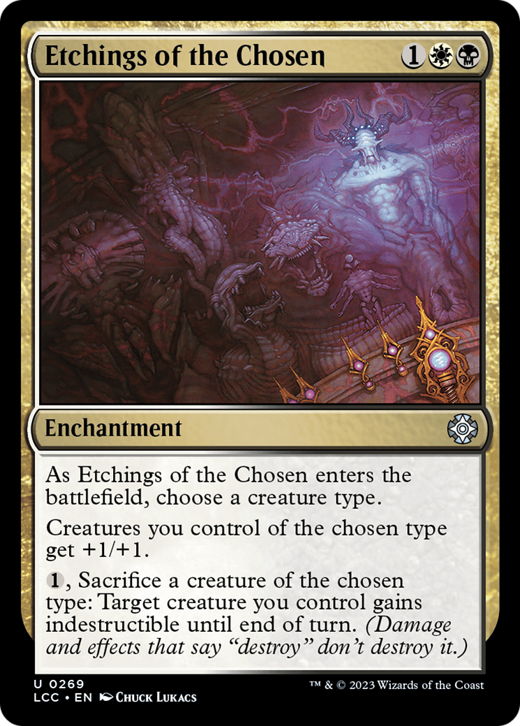 Etchings of the Chosen [The Lost Caverns of Ixalan Commander] | Clutch Gaming