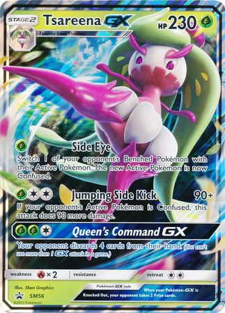 Tsareena GX (SM56) (Jumbo Card) [Sun & Moon: Black Star Promos] | Clutch Gaming