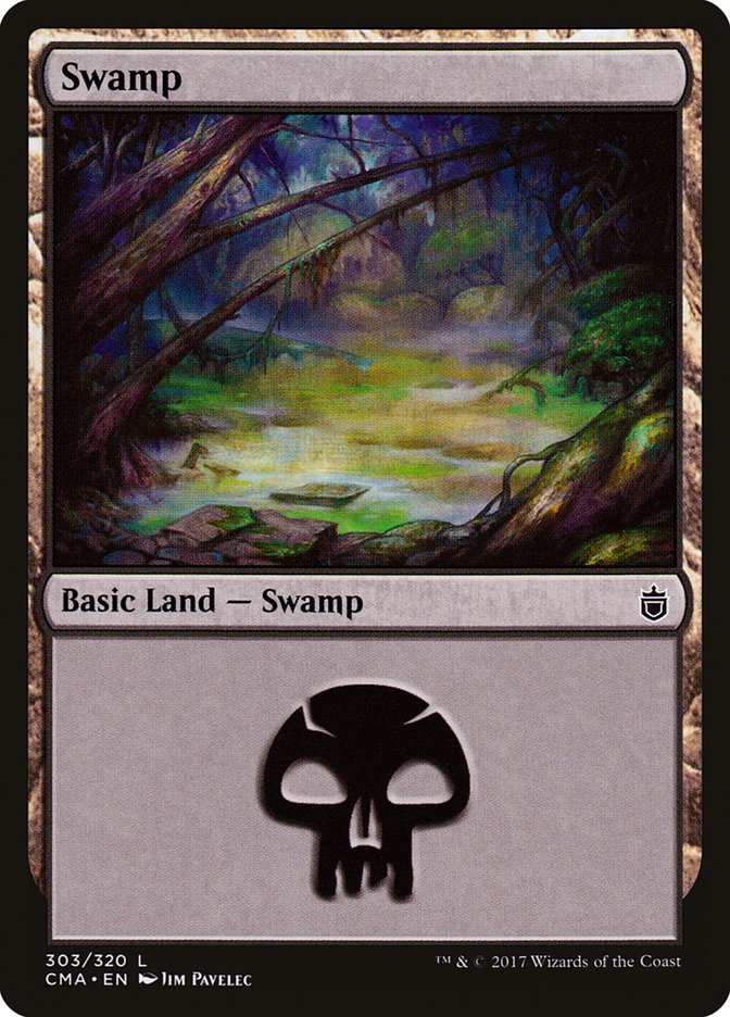 Swamp (303) [Commander Anthology] | Clutch Gaming