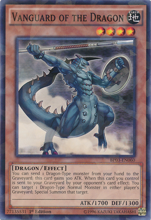 Vanguard of the Dragon [BP03-EN060] Shatterfoil Rare | Clutch Gaming