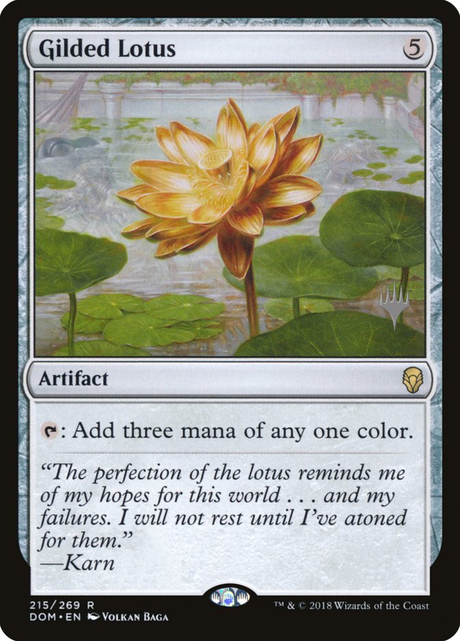 Gilded Lotus (Promo Pack) [Dominaria Promos] | Clutch Gaming