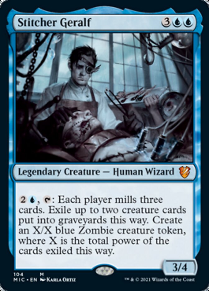 Stitcher Geralf [Innistrad: Midnight Hunt Commander] | Clutch Gaming