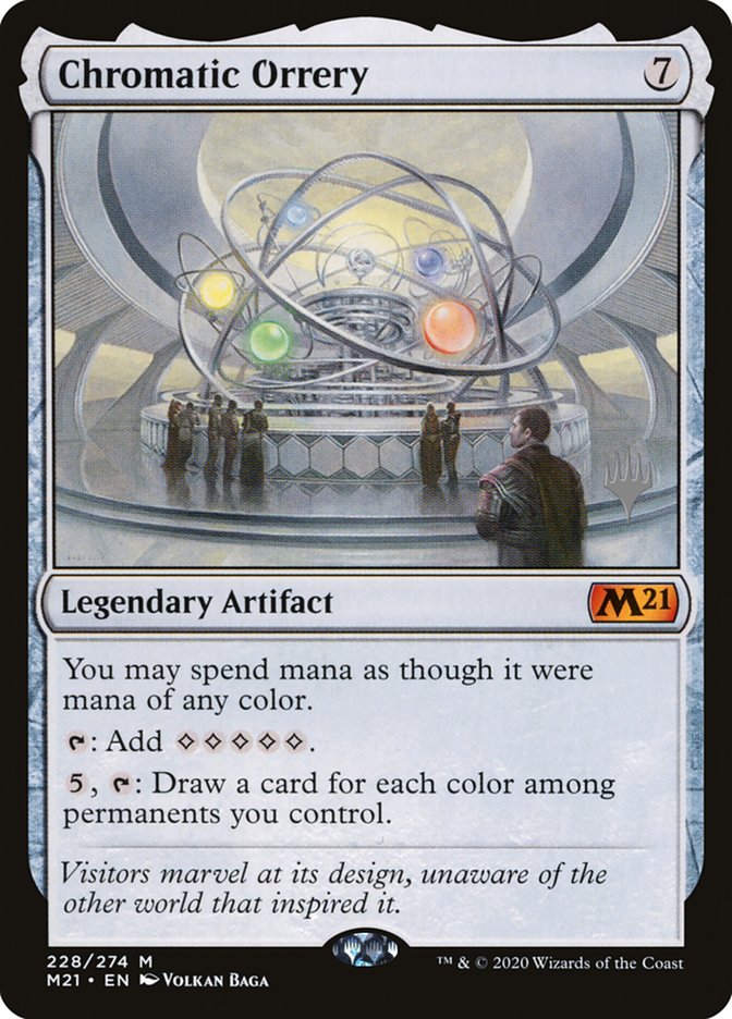 Chromatic Orrery (Promo Pack) [Core Set 2021 Promos] | Clutch Gaming