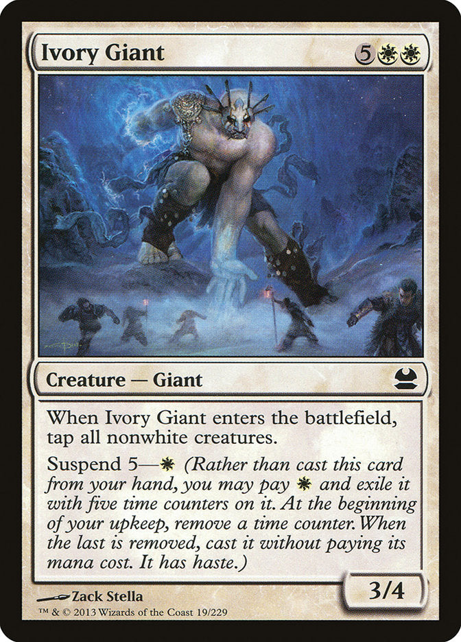 Ivory Giant [Modern Masters] | Clutch Gaming