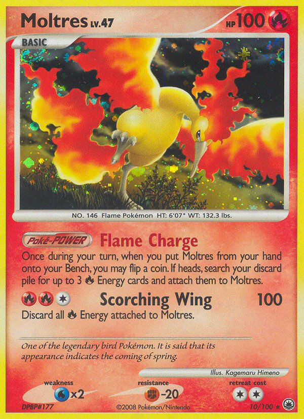 Moltres (10/100) [Diamond & Pearl: Majestic Dawn] | Clutch Gaming