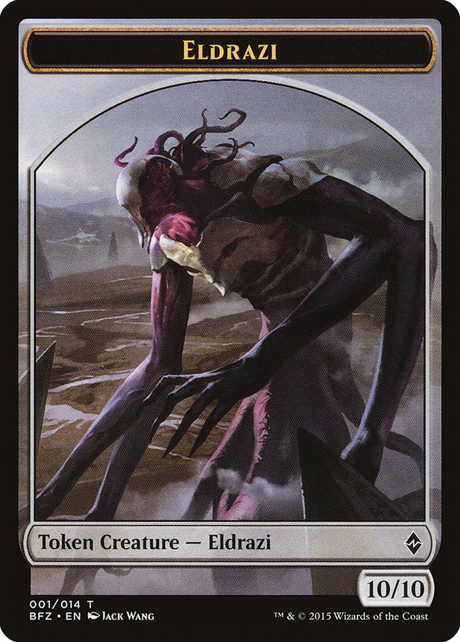 Eldrazi Token [Battle for Zendikar Tokens] | Clutch Gaming